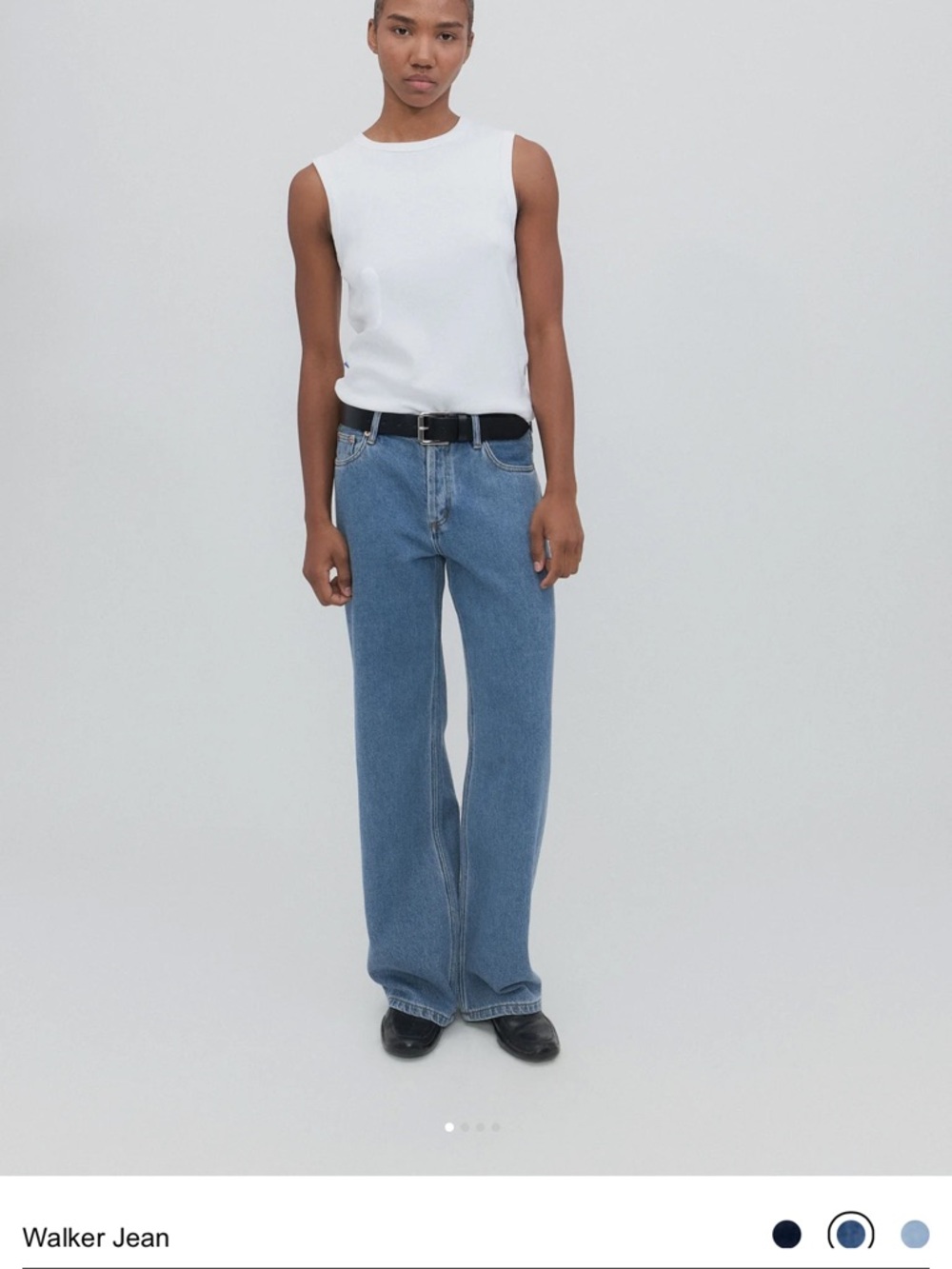 Still Here NYC Walker Jeans in Classic Blue - size 25